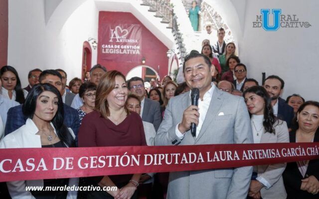 Laura Artemisa García Chávez inaugura Casa de Gestión con respaldo del gobernador