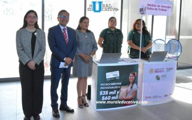 Instalan Módulo Itinerante de Empleo en el Congreso de Puebla