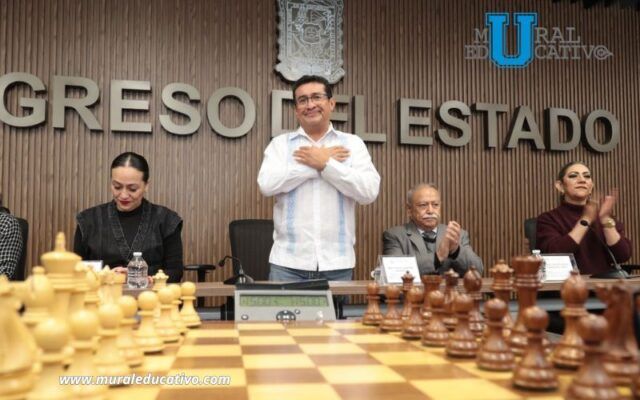 Fomenta Congreso del Estado la práctica del ajedrez en la niñez y las juventudes poblanas