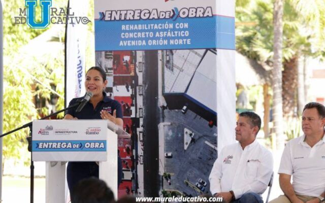 Mejora Lupita Cuautle movilidad en Delegación Atlixcáyotl con rehabilitación de Avenida
