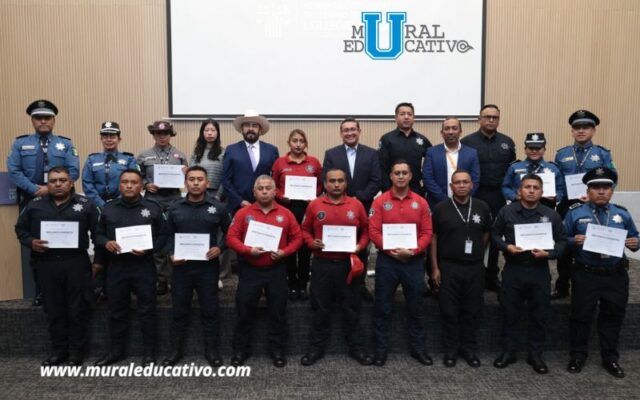 Expresa Pavel Gaspar su gratitud y reconocimiento a la labor de policías