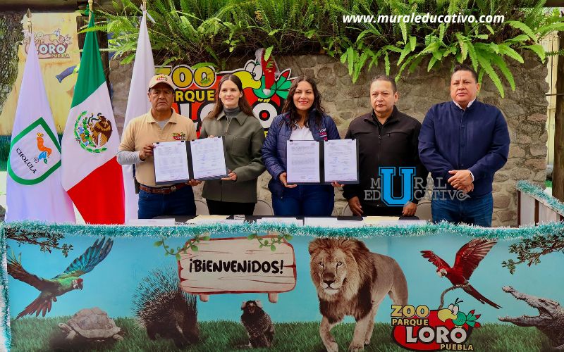 Fortalece San Andrés Cholula atención de emergencias mediante convenio con Parque Loro Puebla