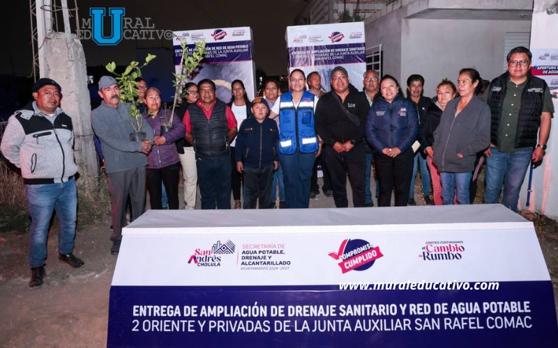 Fortalece Ayuntamiento de San Andrés Cholula infraestructura hidráulica