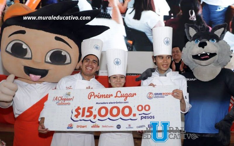 Es una satisfacción formar parte de la BUAP, una institución que nos respalda: alumnos de Gastronomía ganan concurso ¡A chopear!