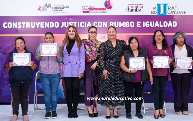 Impulsa San Andrés Cholula acciones integrales para la autonomía y seguridad de las mujeres