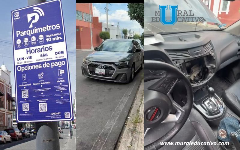 Robos en el Centro Histórico contrastan con millonaria recaudación por parquímetros en Puebla