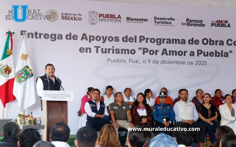 Con Obra Comunitaria Que Embellece A Puebla Se Fortalece El Desarrollo Turístico