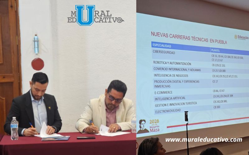 Anuncia DGETI Puebla y la UNITEC, La Apertura de Nuevas Carreras Técnicas