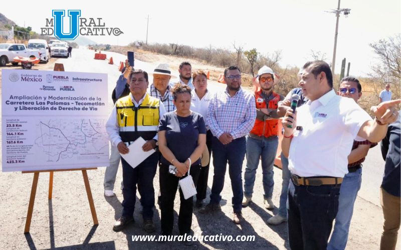 Avanza Gobierno Federal Con Carretera Que Conectará A La Mixteca Poblana Con Oaxaca Y Guerrero