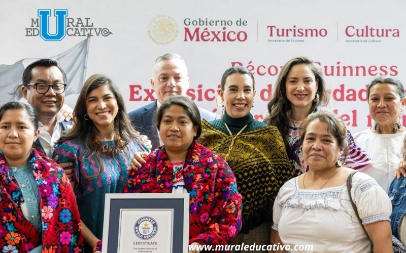 Puebla contribuye al Récord Guinness de bordados más grande del mundo