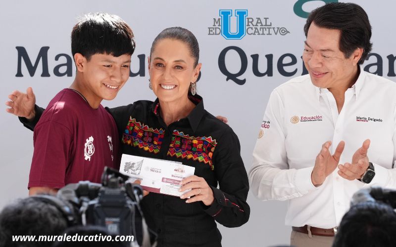 Mario Delgado Carrillo señaló que durante el 2025 se avanzó en salud escolar, nueva infraestructura, becas, deportes y ampliación de espacios educativos