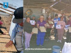 Altosano Granjas Carroll capacita para alimentar a pequeñas especies en el estiaje