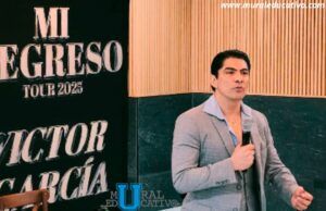Víctor García, presenta su gira “Mi Regreso 2025 Tour” en Puebla