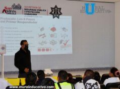 Lupita Cuautle clausura curso estratégico en atención de emergencias