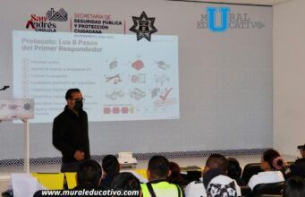 Lupita Cuautle clausura curso estratégico en atención de emergencias