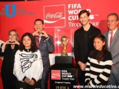 Puebla Forma Parte De La Fiesta Mundialista, Recibe Trofeo Internacional