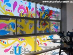 Estudiantes BUAP plasman creatividad en edificios de CU2