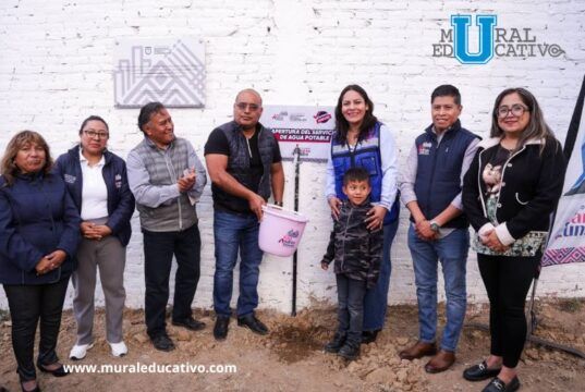 Más familias de San Rafael Comac ya cuentan con agua potable com obra municipal