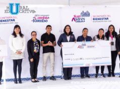 Entrega Lupita Cuautle apoyos económicos para fortalecer la educación en San Andrés Cholula