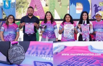 Presentan playera y medalla del Medio Maratón San Andrés Cholula, Equinoccio 2026