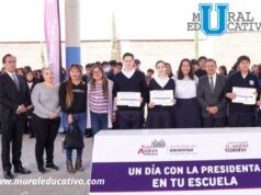 Reconoce Lupita Cuautle a estudiantes de San Andrés Cholula