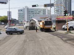 Gobierno de Puebla intensifica rehabilitación en 24 Sur y Bulevar Niño Poblano