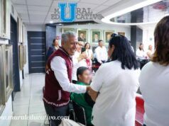 Abandera SEP Puebla a estudiantes de educación especial