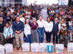 Impulsa Lupita Cuautle el bienestar social con la primera entrega de apoyos alimentarios 2026