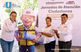 Impulsa Gobierno del Estado obra pública en región de Atlixco