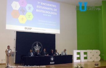Inaugura la rectora de la BUAP, el Primer Encuentro Estudiantil de Biotecnología.