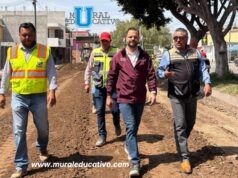 Avanza Gobierno de Pepe Chedraui con trabajos de rehabilitación vial en Bulevar Apulco