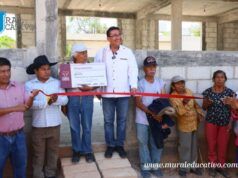 Pável Gaspar encabeza jornada de inauguración de Obras Comunitarias en la Mixteca poblana