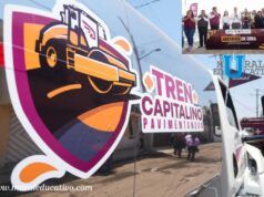 Presenta Pepe Chedraui Tren Capitalino de Pavimentación