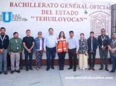 Lupita Cuautle lleva programa de reciclaje a secundarias y bachilleratos de San Andrés Cholula