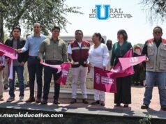Fortalece Omar Muñoz limpieza de canales con entrega de retroexcavadoras en Cuautlancingo