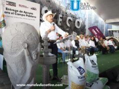 En El Seco, Gobierno Estatal Impulsa Riqueza Comunitaria Con Obra Y Apoyos Al Campo