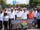 En Atencingo, el diputado Pável Gaspar Ramírez participó en el desfile conmemorativo por el Día del Trabajo