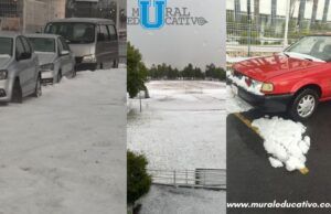 Granizada “Atípica” cubre instalaciones deportivas en la zona de los estadios; activan protocolos de atención en Puebla