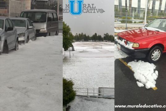 Granizada “Atípica” cubre instalaciones deportivas en la zona de los estadios; activan protocolos de atención en Puebla