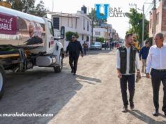Impulsa Pepe Chedraui mejores vialidades con el Tren Capitalino de Pavimentación