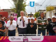 Arranca Pepe Chedraui obras de pavimentación en la colonia Ampliación Constitución Mexicana