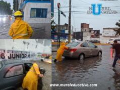 Protección Civil atiende afectaciones por lluvias en zona metropolitana
