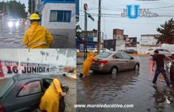 Protección Civil atiende afectaciones por lluvias en zona metropolitana
