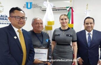 CAETO recibe reconocimiento de la Fiscalía General del estado