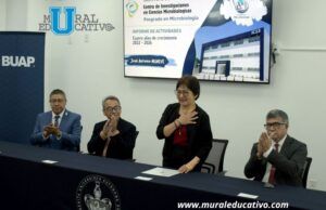 Reconoce Rectora de la BUAP, Lilia Cedillo calidad del Posgrado en Microbiología