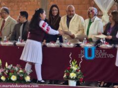 Ángel Filiberto Romero “El Cañas” apadrina a graduados de la Secundaria Técnica 26 en Huamantla; los insta a construir el futuro de Tlaxcala