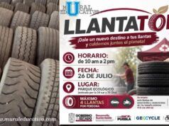 Gobierno de Puebla lanza “Llantatón” para reciclar llantas de automóviles
