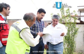 Supervisa CAPCEE obras en escuelas en la Sierra Norte
