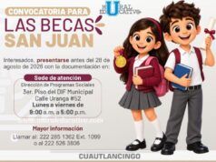 Gobierno de Cuautlancingo lanza convocatoria del programa Becas San Juan