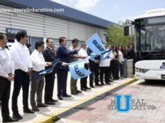 Dan banderazo de salida a nuevas unidades del Sistema de Transporte Universitario